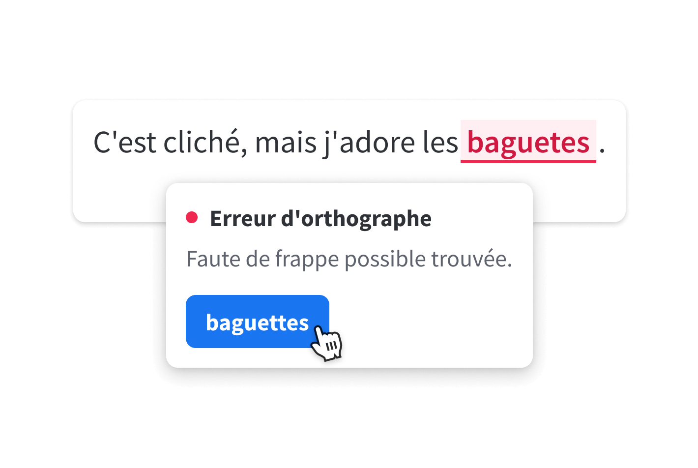 Vérification de l’orthographe