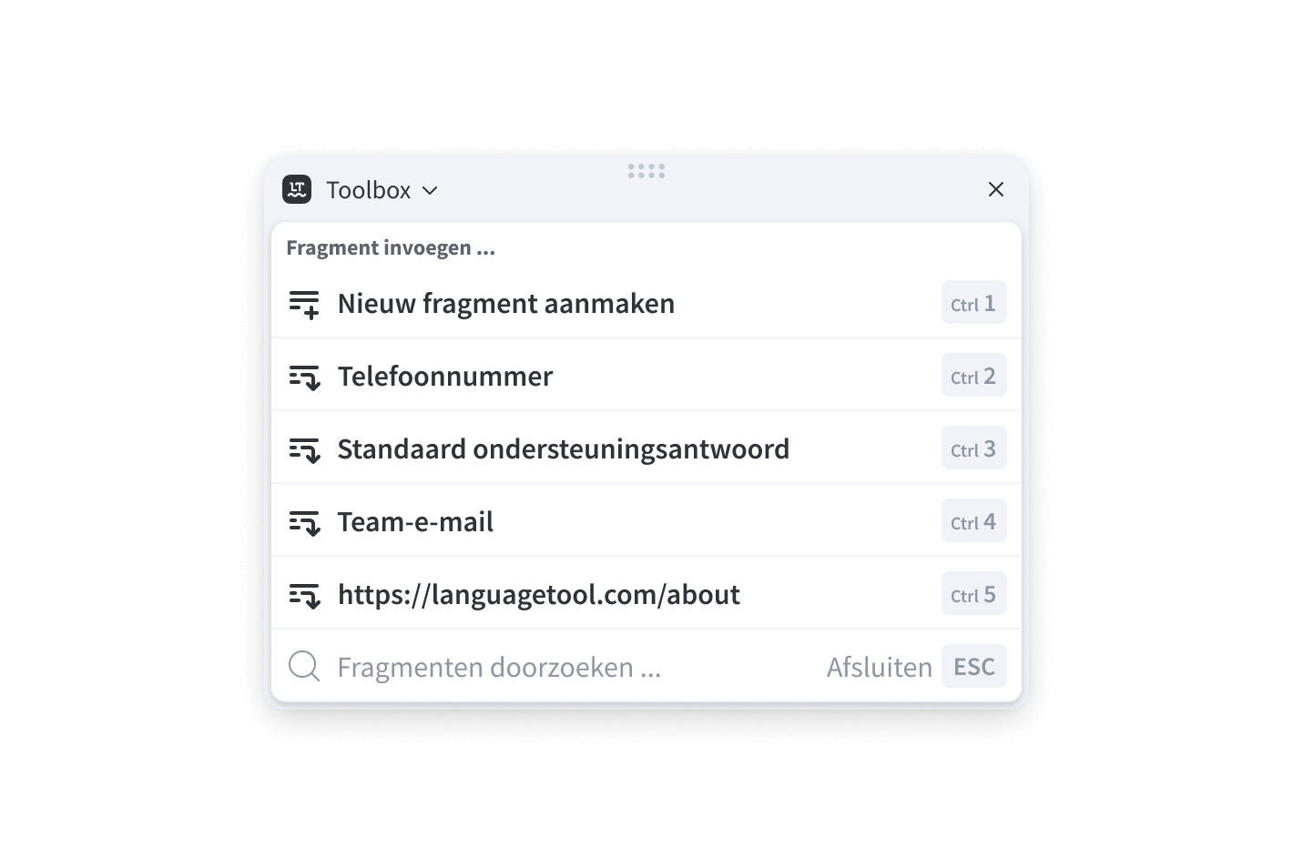 Stop met kopiëren en plakken